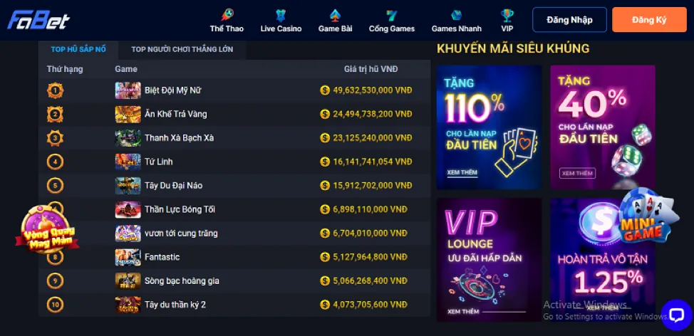 Hoàn Trả Hàng Ngày/Tuần m666 link vào